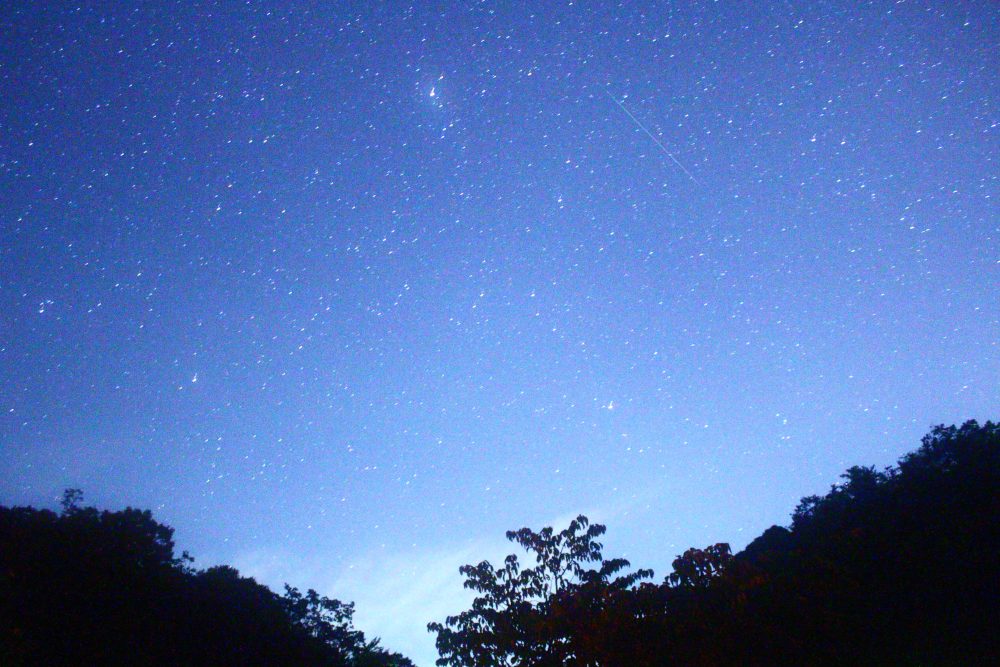 京都府立丹后海和能看到星星的山丘公园　